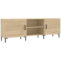 Furnicato TV-Schrank Sonoma-Eiche 150x30x50 cm Holzwerkstoff