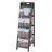 Mendler Leiterregal Goiana Standregal 101 x 30 x 0 cm Braun