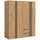 Möbel Boss Kleiderschrank Tofta 160 x 190 x 56 cm Braun