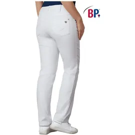 BP 1732-687-21-30/30 Jeans für Frauen, Stretch-Stoff, 300,00 g/m2 Stoffmischung mit Stretch, weiß