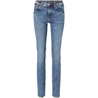 Tom Tailor Damen TTALEXA STRAIGHT Jeans, blau, Uni, Gr. 27/34
