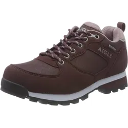 Damen-Trekkingschuhe Aigle Plutno 2 MTD karminrot 38