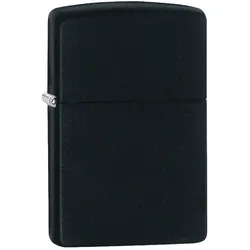 ZIPPO Benzinfeuerzeug Black Matte