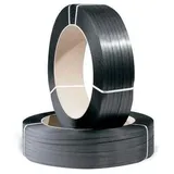 TransPak Umreifungsband Bandbreite16xStärke0,5mm Länge 2000m PP, schwarz Kerndurchmesser 406mm