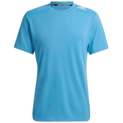 adidas designed 4 Training Heat.Rdy Hiit Tee Sport-T-Shirt mit Mesh-Details am Rücken Fitness-Shirt HJ9776 Blau - S