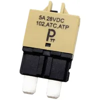 parts PTT Circuit Breaker Standard, type 3, Manual Reset, 5A C001-102-0091 Sicherungsautomat 5 A Hellbraun 1 St.