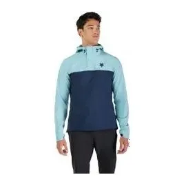 Fox ranger wind herren kapuzenpullover blau - S