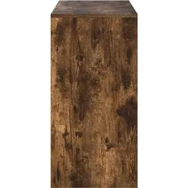 vidaXL Schreibtisch Geräucherte Eiche 90 x 37,5 x 75 cm Holzwerkstoff