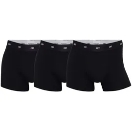Cristiano Ronaldo Boxershorts unifarben Schwarz / Weiß M 3er Pack