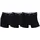 Cristiano Ronaldo Boxershorts unifarben Schwarz / Weiß M 3er Pack