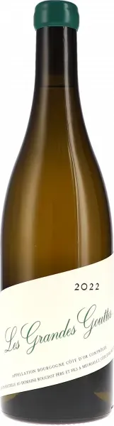 Bourgogne Côte d ́Or Les Grandes Gouttes Sans Sulfite Ajouté AOC Rougeot Père & Fils DOPPELMAGNUM 2022 BIO