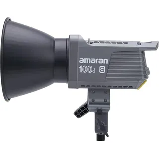 Aputure Amaran 100d S - Kompakte COB-Videoleuchte, Leichte LED Punktlichtquelle, 100W 5600K Key Light für Fotografie und Videografie, Kompatibel mit Universal-Bowens-Mount-Zubehör