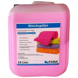 FABA Chemie 10 L Weichspüler rose im Kanister