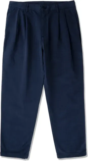 Stan Ray Twill Double Pleat Chino Blau