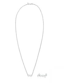Elli Schmuckset Kette Stecker Infinity Symbol Endlos 925