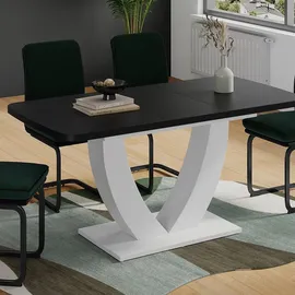 Vicco Fenaro 120 x 77,4 x 80 cm Schwarz/Weiß