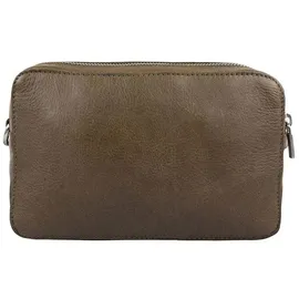 Cowboysbag Franklin Umhängetasche Leder Beige/Green
