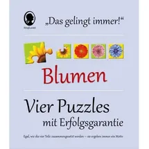 Singliesel Das "Gelingt-immer"-Puzzle Blumen. Das Puzzle-Spiel für Senioren mit Demenz