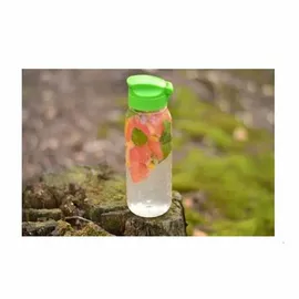 Curver Flasche Smart To Go Transparent/Grün 0,45 l