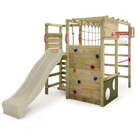 FATMOOSE Spielturm ActionArena Salbeigrün