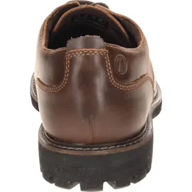 CLARKS Batcombe Tie Schuhe Dark Tan Lea 41 1/2