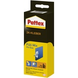 Pattex 2K-Kleber Füll-Mix, spaltfüllender 2-Komponenten Kleber zum Ausgleichen von Unebenheiten, bearbeitbarer und wasserfester Kleber mit hoher Beständigkeit, 1 x 80g