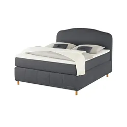 Jette Home Boxspringbett  Jette Cloud ¦ grau ¦ Maße (cm): B: 182 H: 132,5