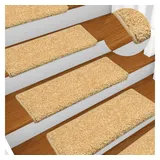 vidaXL Stufenmatte 65 x 21 cm Beige