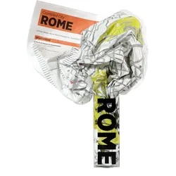 Crumpled City Landkarte Rom