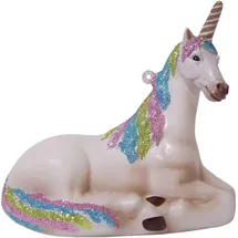 Krebs Glas Lauscha Weihnachtsornament »Einhorn«, 1-tlg. 10cm