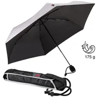 Euroschirm Light Trek Ultra Regenschirm (Größe One Size, silber)