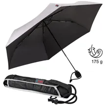 Euroschirm Light Trek Ultra Regenschirm (Größe One Size, silber)