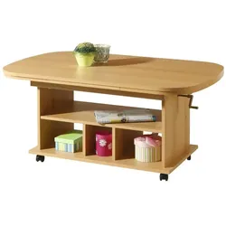 Funktionscouchtisch  Pantelleria , holzfarben , Maße (cm): B: 67 H: 63 T: 67.0