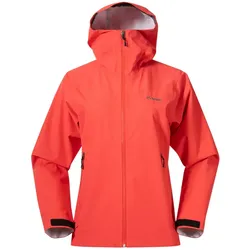 Bergans Regenjacke Essentials 2.5L Shell (Regenjacke, wasserdicht, winddicht) rot Damen