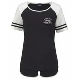 Arizona Shorty Pyjama-Shorts schwarz-ecru 32/34