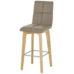 Woodford Barhocker  Anni ¦ beige ¦ Maße (cm): B: 42 H: 112 T: 54