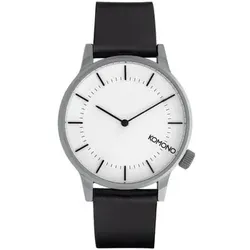 Komono  Uhr Winston Regal  in Schwarz, Einheitsgrösse