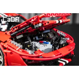 CaDA Bricks CaDA MASTER red 1:8 inkl Power System C61042W