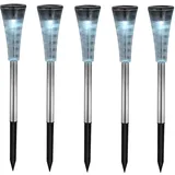 GLOBO Fünferset Solarleuchte Navin 5er Set