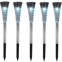 GLOBO Fünferset Solarleuchte Navin 5er Set