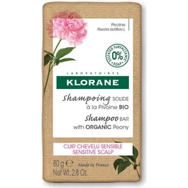 Klorane Festes Shampoo mit Bio-Pfingstrose 80 g