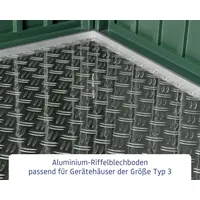EcoStar Aluminium-Riffelblechboden Trend&Elegant Typ 3