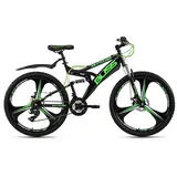 KS-Cycling Mountainbike Fully 26'' Bliss schwarz-grün RH 47 cm