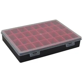 Tayg Sortimentskasten Kunststoff 330 mm x 247 mm x 54 mm Schwarz/Rot