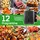 GOURMETmaxx FryUp Vertikale Doppelkammer Schwarz 15305