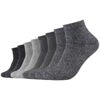 s.Oliver Kurzsocken 8er Pack Schwarz/Grau 43-46