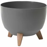 Siena Garden Pflanzgefäß Oslo Anthrazit Ø 47x26,5 cm