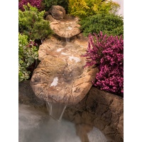 Bachlauf Wasserfall Gartenteich Bachlaufschalen Set, 135 x 50cm, Gr. S