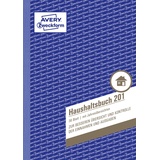 Zweckform AVERY Zweckform 148 x 210 mm Haushaltsbuch (A5, mit Jahresübersicht, 36 Blatt)