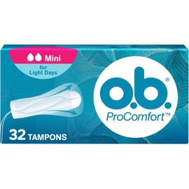 o.b. ProComfort Mini Tampons, 1 x 32 Stück